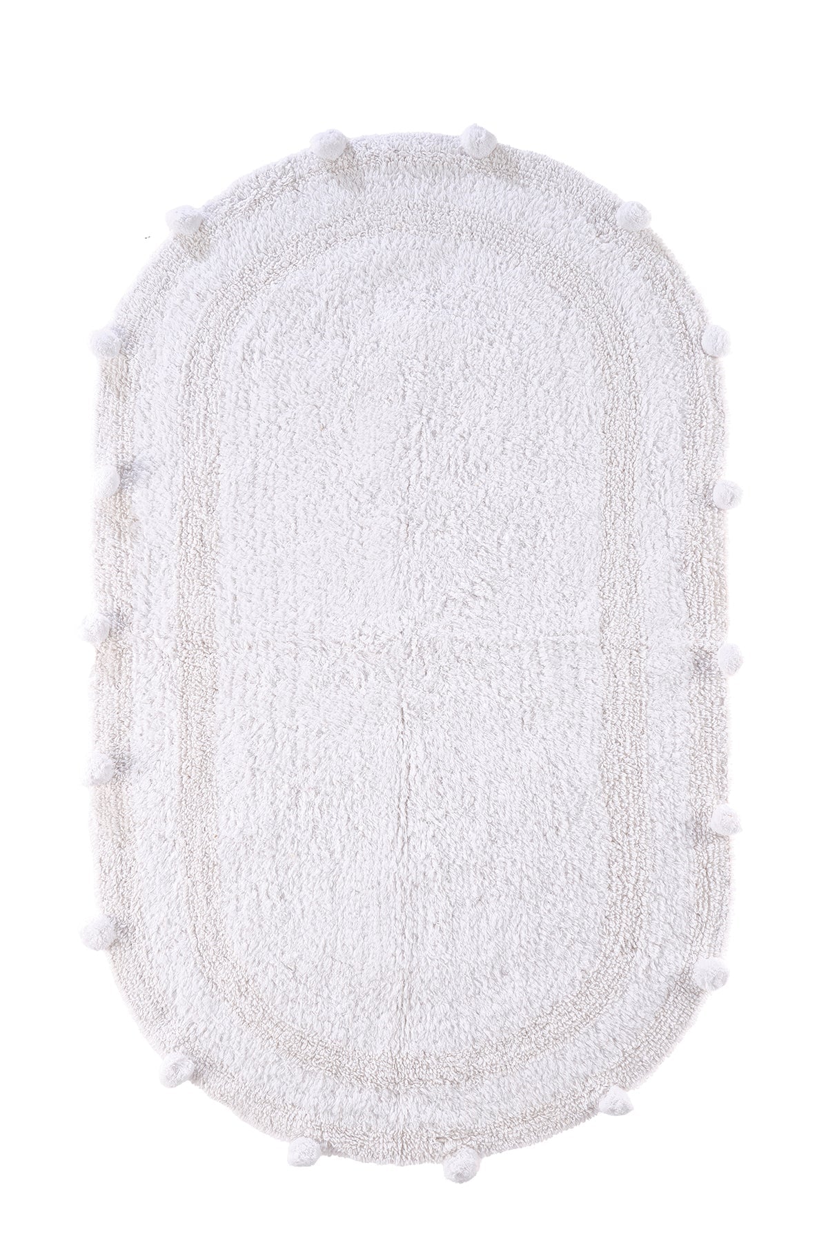 İrya-Lampetie Eris Tekli Banyo Paspası 70x120 Beyaz-Banyo Paspası-1-Milagron.com