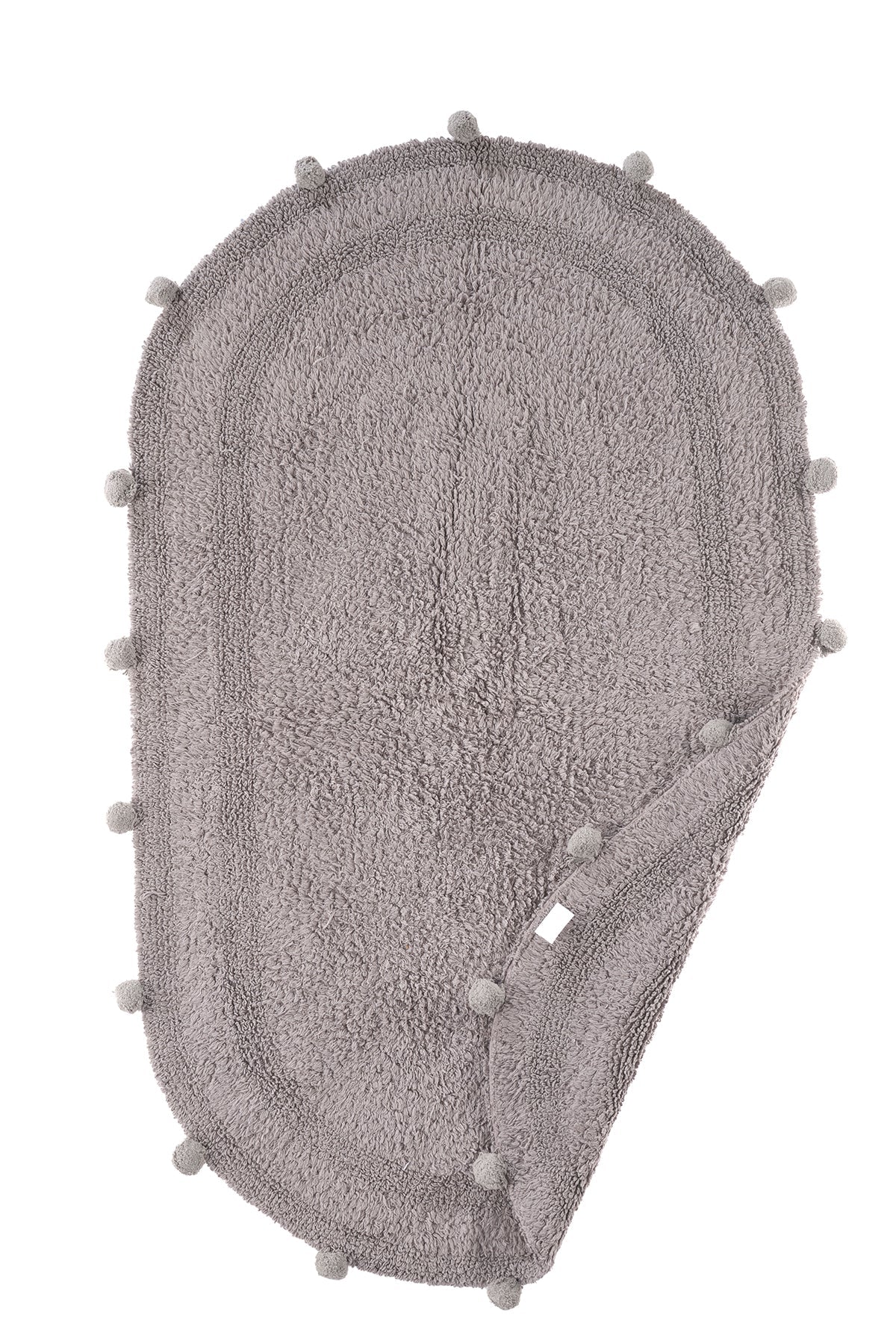 İrya-Lampetie Eris Tekli Banyo Paspası 70x120 Gri-Banyo Paspası-2-Milagron.com