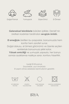 Irya-Lavish El Örmesi Tekli Banyo Paspası %100 Pamuk 50x70 Siyah-Paspas-8-Milagron.com