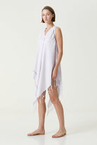 Irya-Layla Askılı Elbise Lila-Elbise-3-Milagron.com