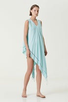 Irya-Layla Askılı Elbise Yeşil-Elbise-1-Milagron.com