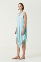 Irya-Layla Askılı Elbise Yeşil-Elbise-3-Milagron.com