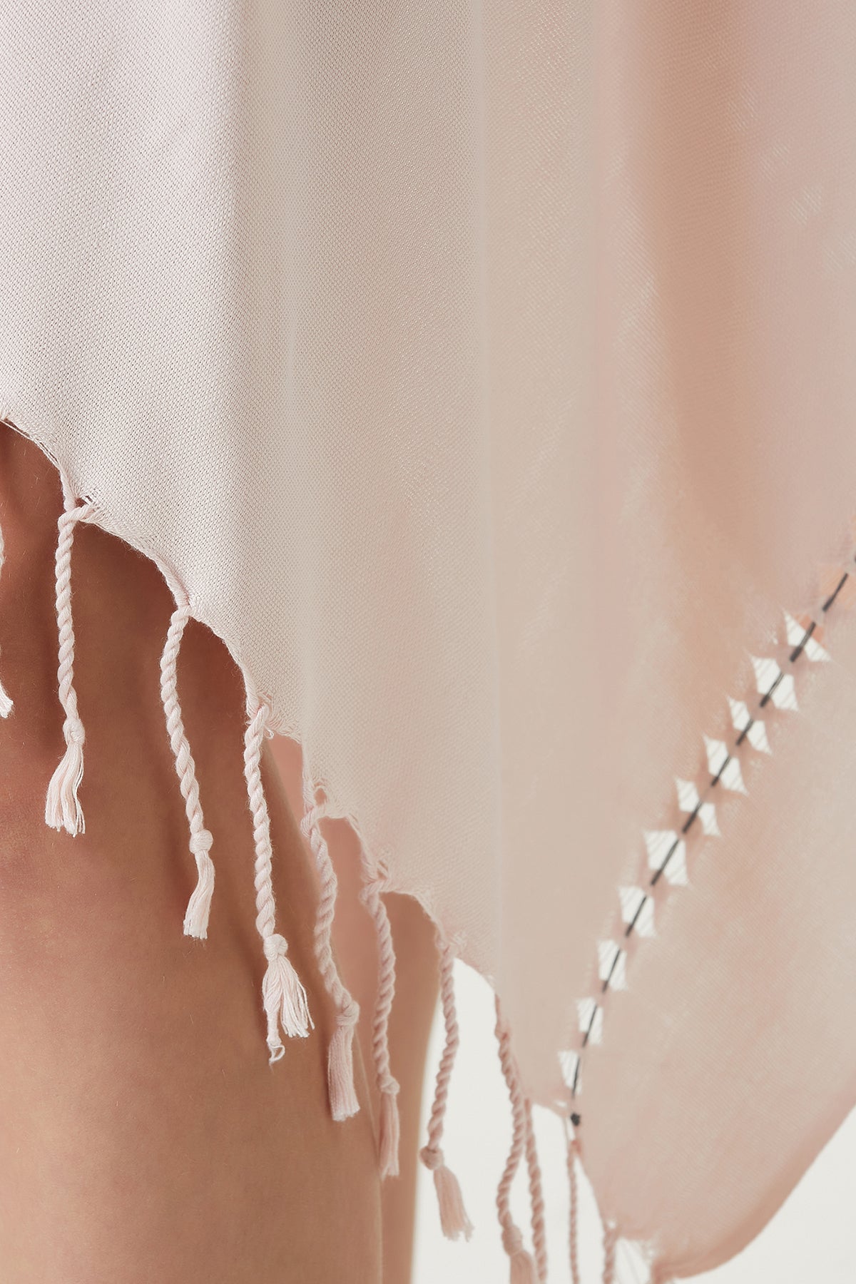 Irya-Layla Kapüşonlu Elbise Pudra-Elbise-2-Milagron.com