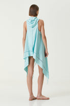 Irya-Layla Kapüşonlu Elbise Yeşil-Elbise-5-Milagron.com