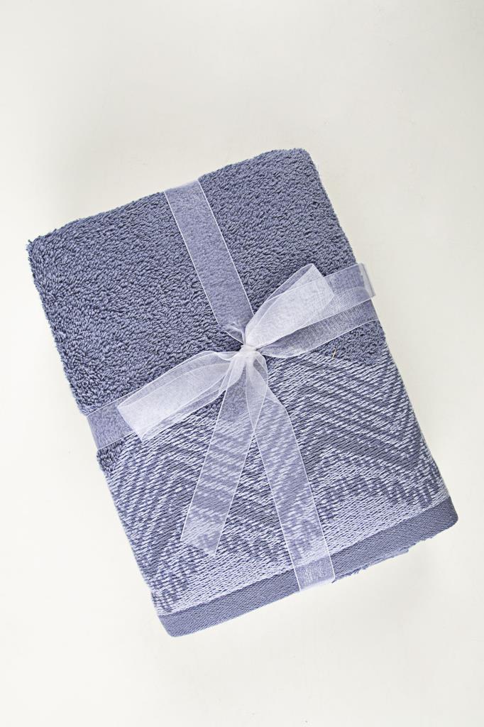 Irya-Leron 2'li Yüz Havlusu 50x90 Mavi-Havlu & Peştamal-3-Milagron.com