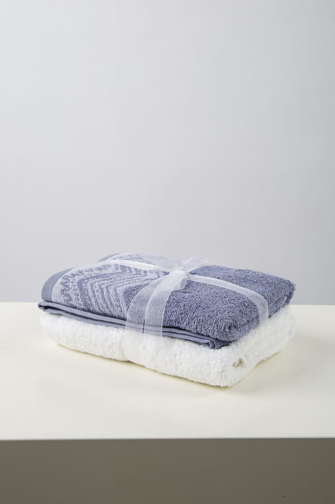 Irya-Leron 2'li Yüz Havlusu 50x90 Mavi-Havlu & Peştamal-7-Milagron.com