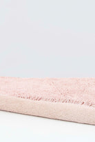 Irya-Loris Yuvarlak Banyo Paspası %100 Pamuk Pembe-Paspas-3-Milagron.com