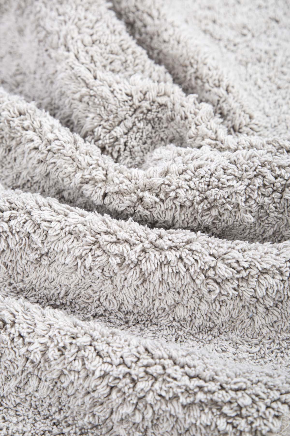 Irya-Lorna 2’li Takım Banyo Paspası %100 Pamuk 40x60 + 60x90 Gri-Paspas-7-Milagron.com