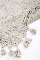 Irya-Lorna 2’li Takım Banyo Paspası %100 Pamuk 40x60 + 60x90 Gri-Paspas-9-Milagron.com