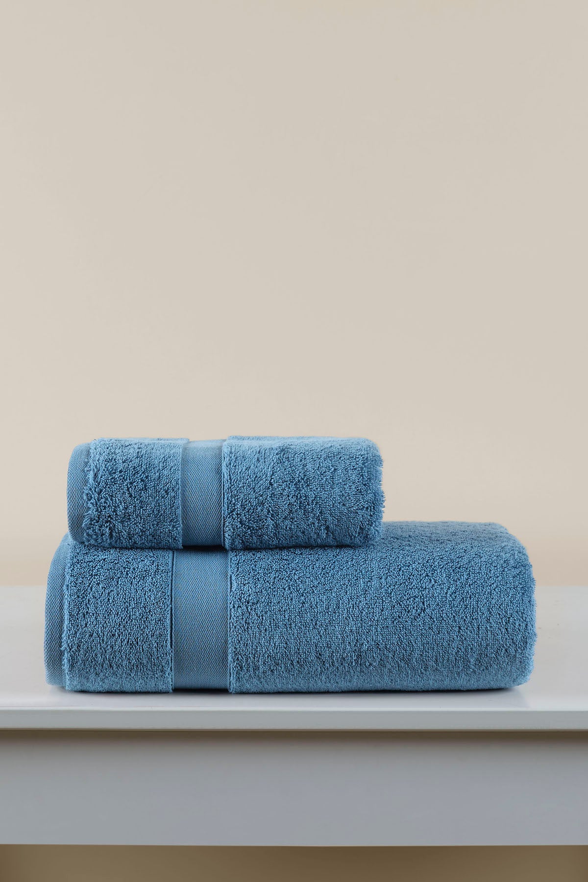 Irya-Luxe Setli Havlu Mavi-Havlu & Peştamal-1-Milagron.com