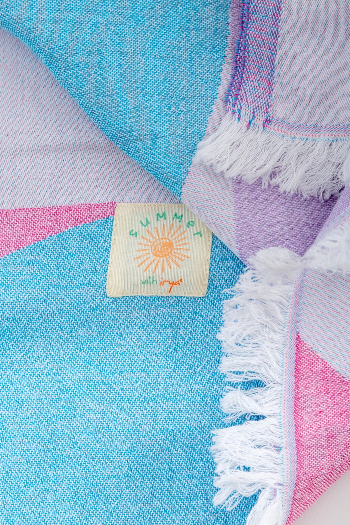 Irya-Lyra Peştamal 90x170 Pembe-Havlu & Peştamal-6-Milagron.com