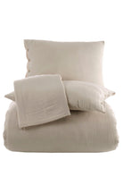 Irya-Marla 5 Parça çift Kişilik Müslin Nevresim Takımı Bej-Nevresim Takımı-5-Milagron.com