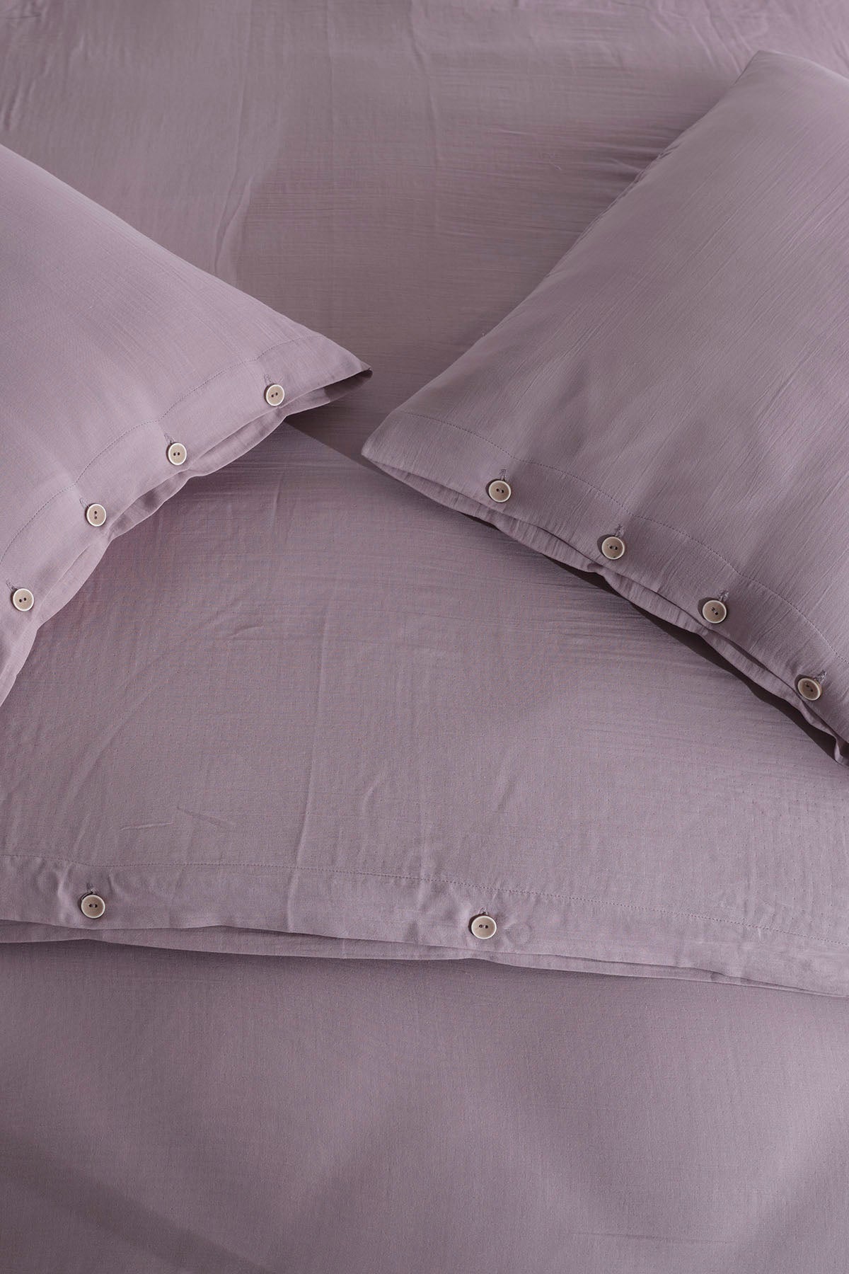 Irya-Marla 5 Parça çift Kişilik Müslin Nevresim Takımı Lila-Nevresim Takımı-4-Milagron.com