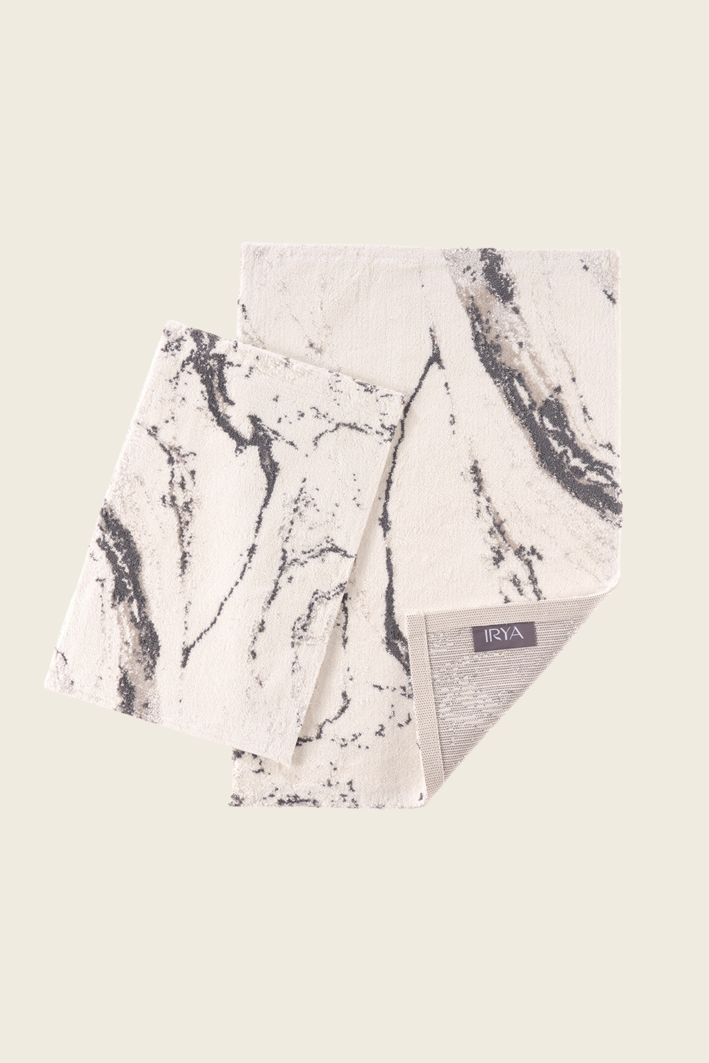 Irya-Marmera 2'li Paspası 40 X60+60 X90 Koyu Gri-Paspas-3-Milagron.com