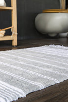 Irya-Martil 2’li Takım Banyo Paspası %100 Pamuk 40x60 + 60x90 Gri-Paspas-3-Milagron.com