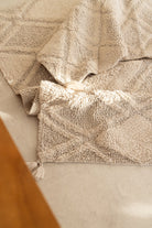 İRYA-Maxi 2’li Takım Banyo Paspası %100 Pamuk 40x60 + 60x90 Bej-Banyo Paspası-1-Milagron.com