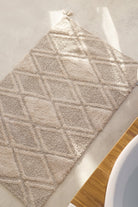 İRYA-Maxi Tekli Banyo Paspası %100 Pamuk 70x110 Bej-Banyo Paspası-2-Milagron.com