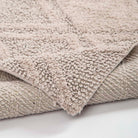 Irya-Maxi Tekli Banyo Paspası %100 Pamuk 70x110 Bej-Paspas-3-Milagron.com