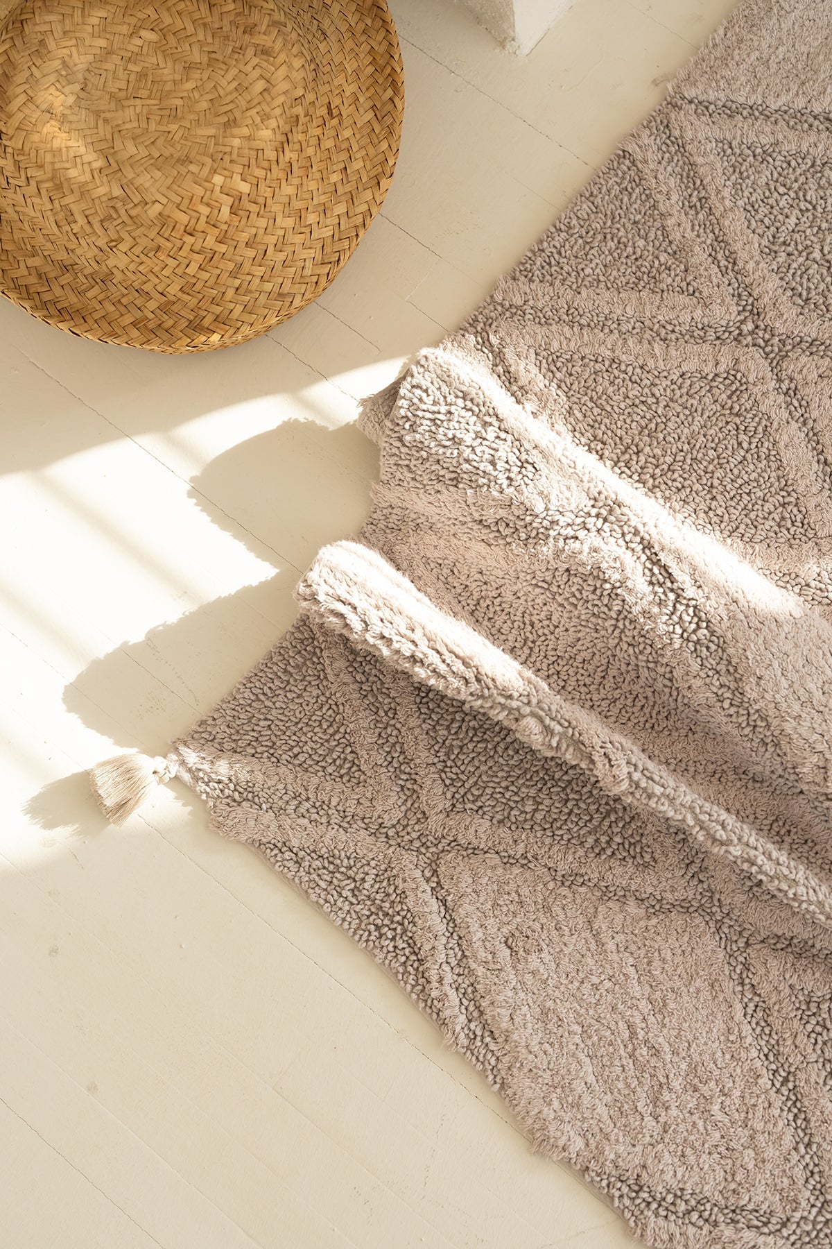 İRYA-Maxi Tekli Banyo Paspası %100 Pamuk 70x110 Gri-Banyo Paspası-2-Milagron.com