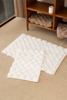 Irya-Mellow 2’li Takım Banyo Paspası %100 Pamuk 40x60 + 60x90 Ekru-Paspas-1-Milagron.com