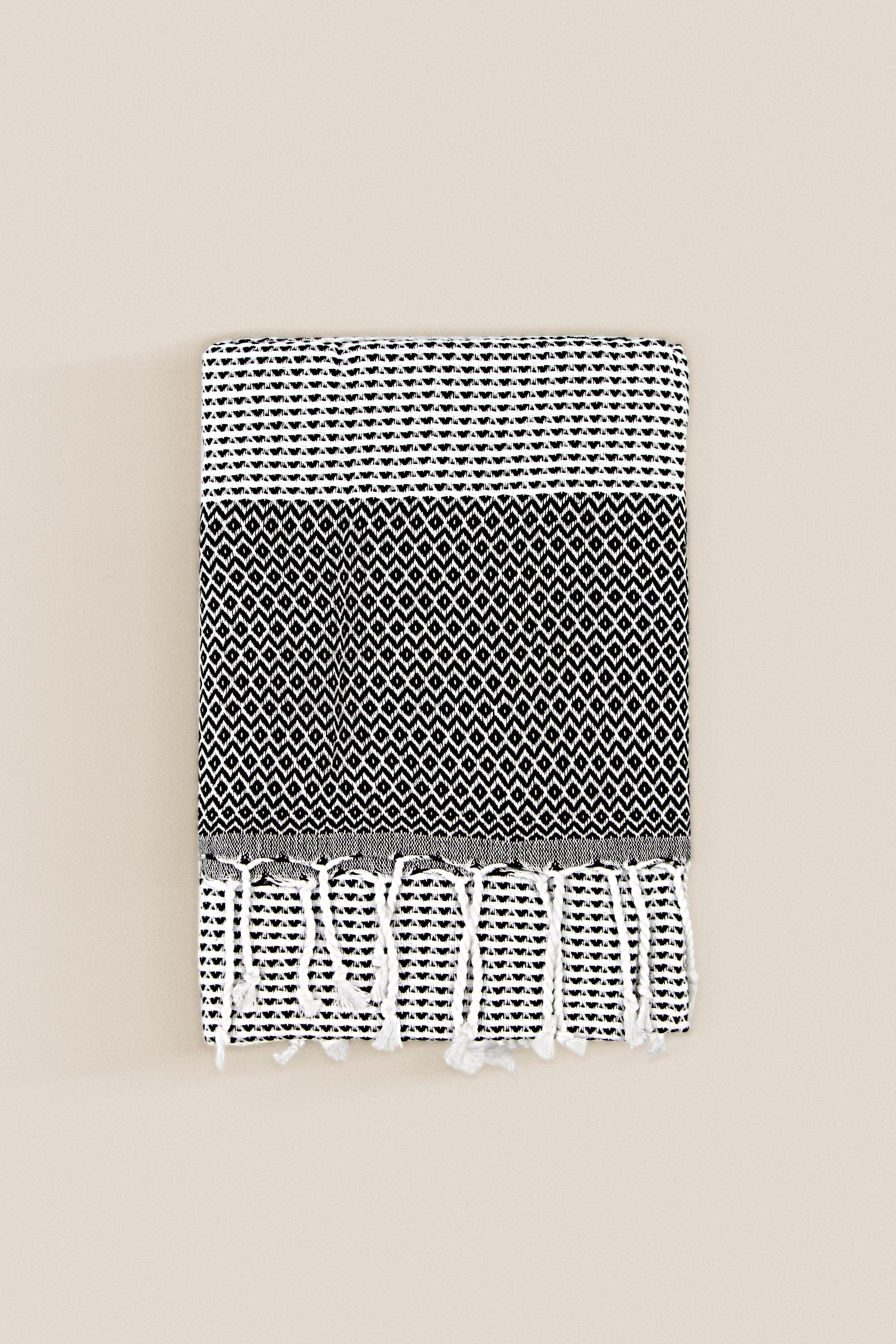 Irya-Mia Peştamal 90x170 Antrasit-Havlu & Peştamal-2-Milagron.com