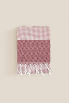 Irya-Mia Peştamal 90x170 Kırmızı-Havlu & Peştamal-2-Milagron.com