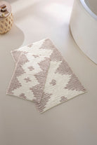 Irya-Mistic 2’li Takım Banyo Paspası %100 Pamuk 40x60 + 60x90 Kahverengi-Paspas-1-Milagron.com