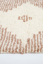 Irya-Mistic 2’li Takım Banyo Paspası %100 Pamuk 40x60 + 60x90 Kahverengi-Paspas-3-Milagron.com