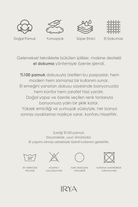 Irya-Mistic 2’li Takım Banyo Paspası %100 Pamuk 40x60 + 60x90 Kahverengi-Paspas-4-Milagron.com