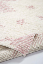 Irya-Mistic 2’li Takım Banyo Paspası %100 Pamuk 40x60 + 60x90 Pembe-Paspas-8-Milagron.com