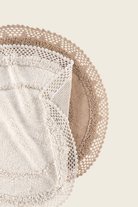 Irya-Moon Yuvarlak Banyo Paspası %100 Pamuk 120x120 Mocha-Paspas-2-Milagron.com