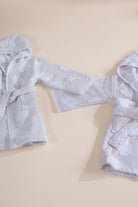 Irya-My Cloudy Sky Çocuk Bornoz Gri-Bornoz-4-Milagron.com