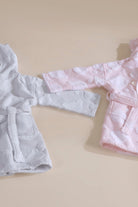 Irya-My Little Bear Çocuk Bornoz Pembe-Bornoz-6-Milagron.com