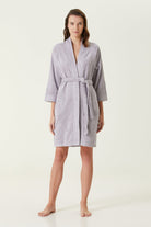 Irya-Nera Kadın Bornoz Lila-Bornoz-1-Milagron.com