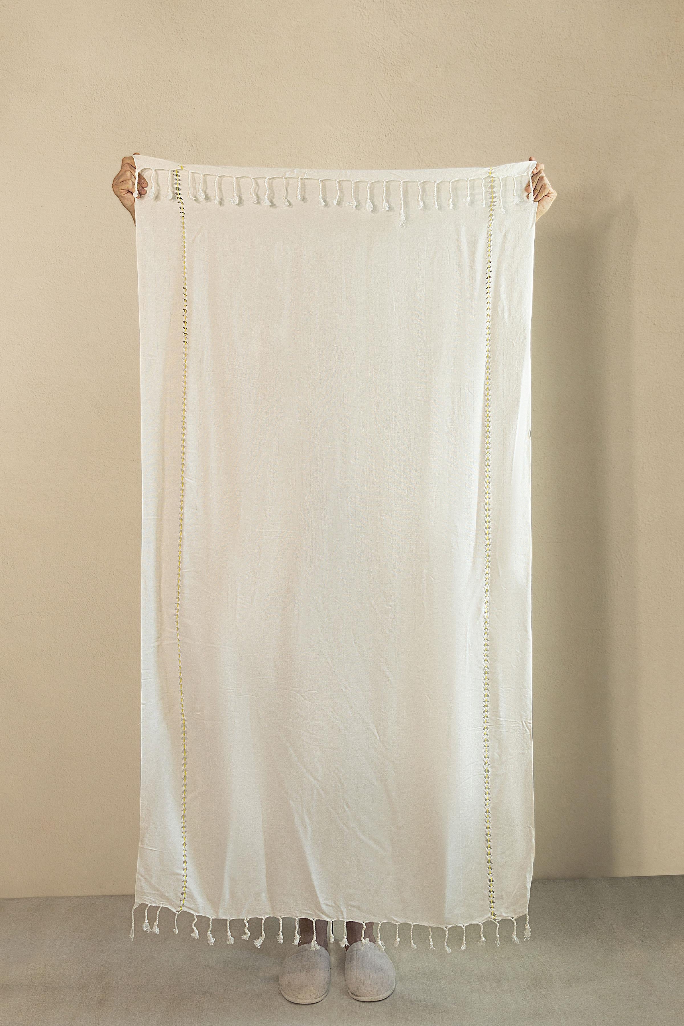 Irya-New Meltem Peştamal Açık Sarı 90x170-Havlu & Peştamal-1-Milagron.com