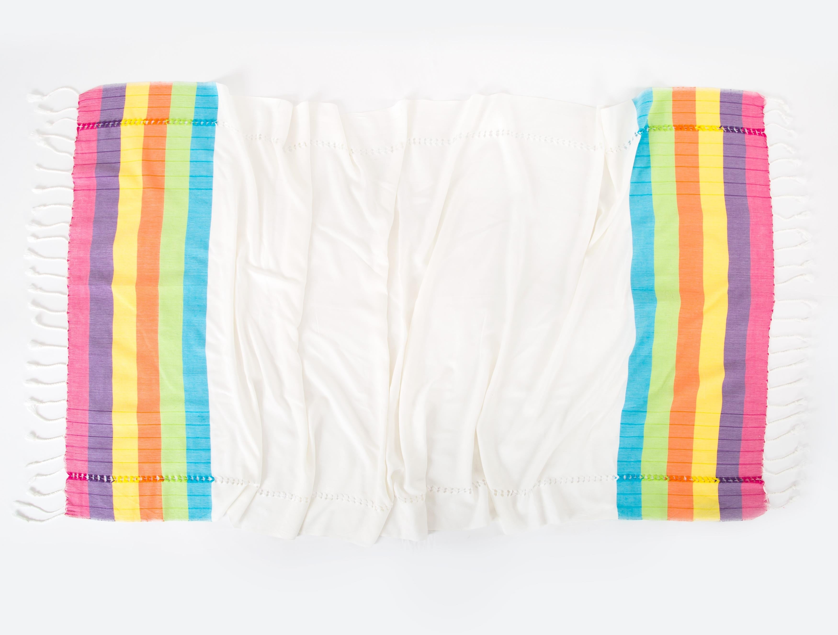 Irya-New Meltem Peştamal Beyaz 90x170-Havlu & Peştamal-3-Milagron.com