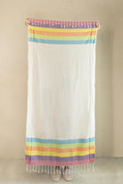 Irya-New Meltem Peştamal Beyaz 90x170-Havlu & Peştamal-4-Milagron.com