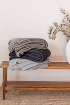 Irya-Night Örme Battaniye 130x170 Lacivert-Battaniye-7-Milagron.com