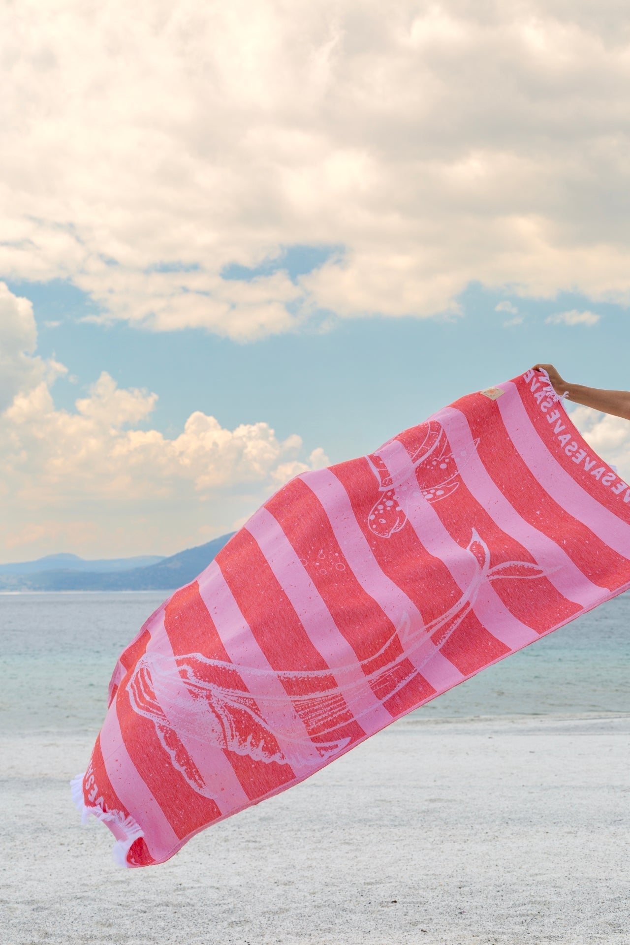 Irya-Ocean Peştamal 90x170 Pembe-Havlu & Peştamal-2-Milagron.com