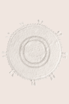 İrya-Olivid Yuvarlak Banyo Paspası %100 Pamuk 100x100 Ekru-Yuvarlak Banyo Paspası-2-Milagron.com