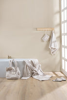 Irya-Out Lines İpliği Boyalı 2'li Banyo Havlu Seti-Havlu & Peştamal-8-Milagron.com