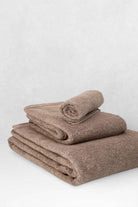 Irya-Owen 3'lü Banyo Havlu Seti Kahverengi-Havlu & Peştamal-2-Milagron.com