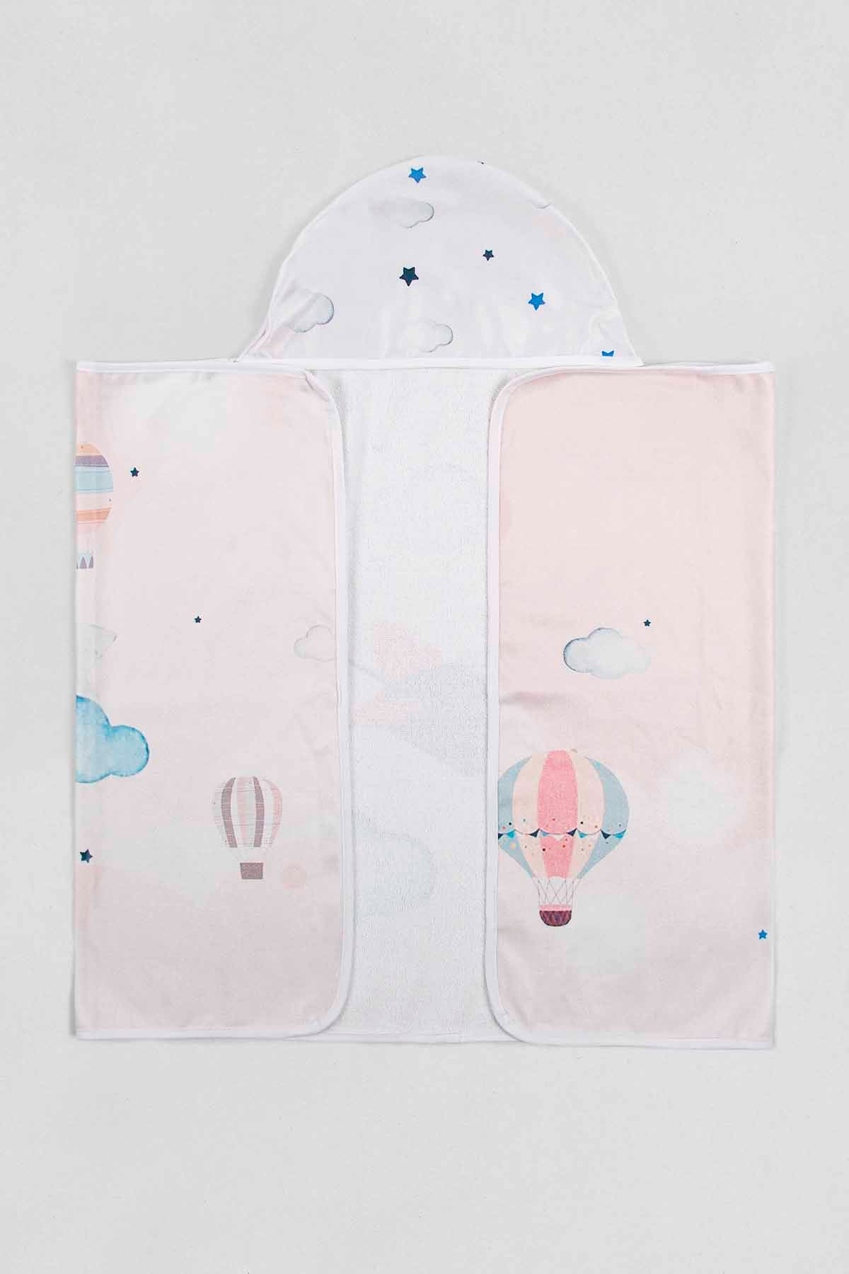 Irya-Pilot Ayı Çocuk Panço 65x125-Havlu & Peştamal-2-Milagron.com