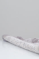 Irya-Pina Yuvarlak Banyo Paspası %100 Pamuk 100x100 Gri-Paspas-7-Milagron.com