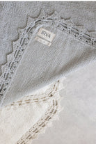 Irya-Rona Tekli Banyo Paspası Gri %100 Pamuk 70x110-Paspas-5-Milagron.com