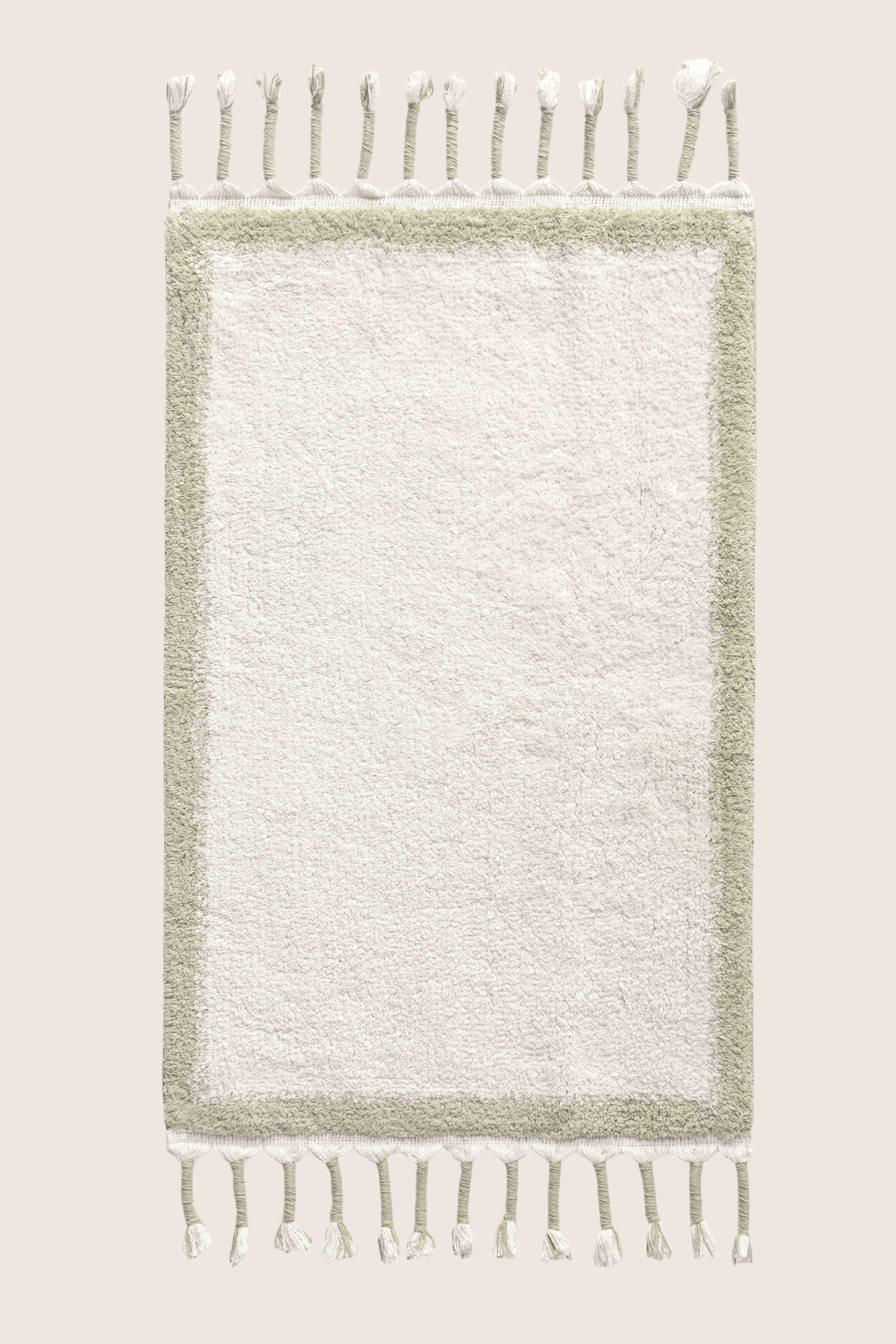 İrya-Root Tekli Banyo Paspası Bambu 50x80 Cm Mint-Banyo Paspası-1-Milagron.com