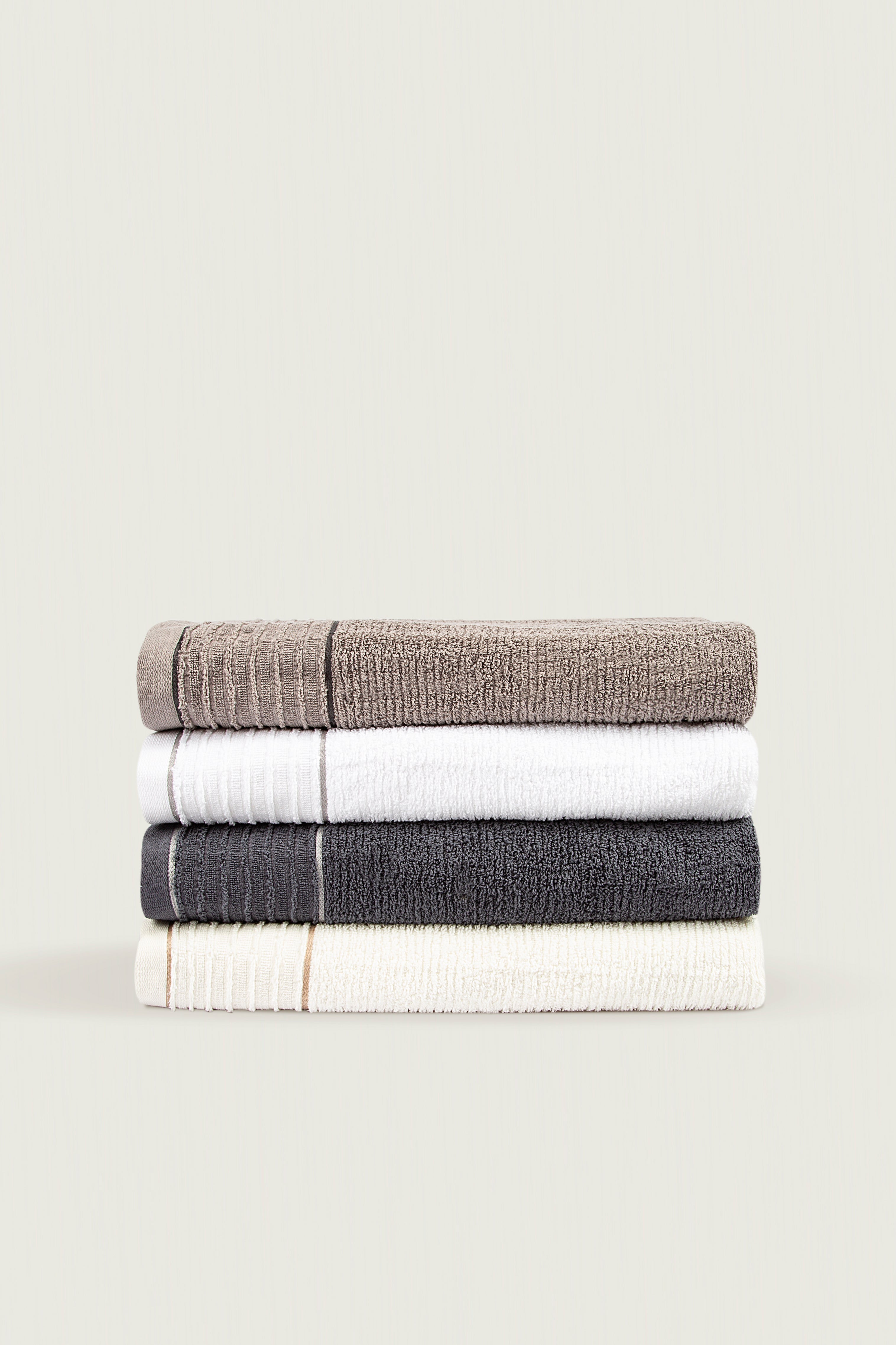 Irya-Roya Banyo Havlusu 90x150 Cm Antrasit-Havlu & Peştamal-4-Milagron.com