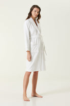 Irya-Roya Kadın Bornoz Beyaz-Bornoz-2-Milagron.com