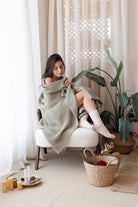 Irya-Sage Örme Battaniye 130x170 Mint-Battaniye-2-Milagron.com