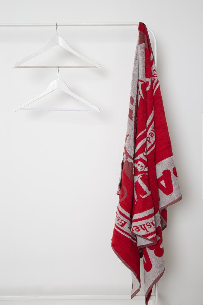 Irya-Sansibar Plaj Havlusu Kırmızı 100x180-Havlu & Peştamal-1-Milagron.com